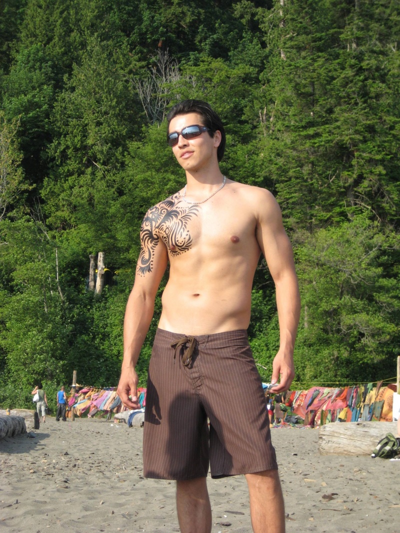 Male model photo shoot of John-Paul Mulcaster in Wreck beach