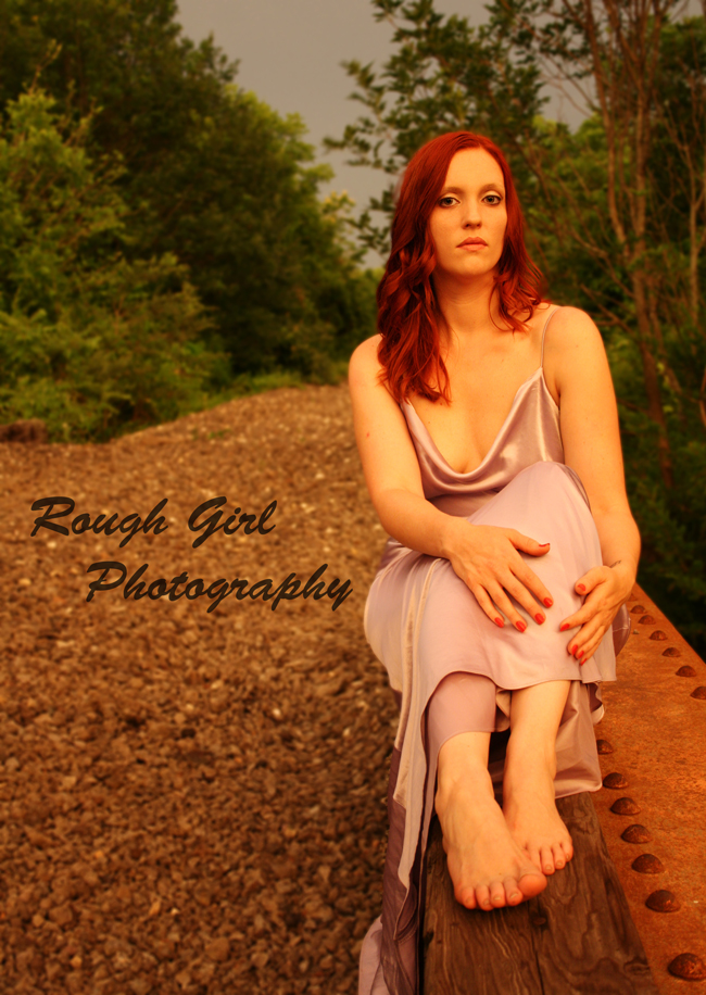 Female model photo shoot of Rough Girl Photography  and chrystine a in White Rock Lake