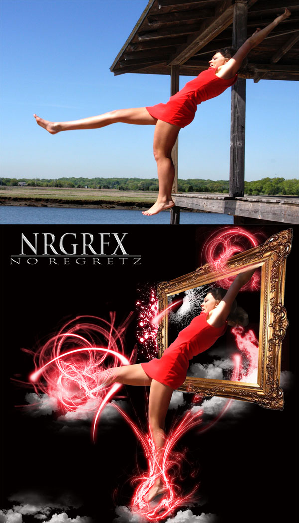 Male and Female model photo shoot of NO REGRETZ GRFX and brynn