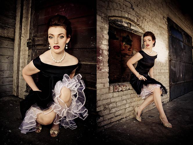 Female model photo shoot of Gao Vang and Bobbie Nicole by Jerry Buttles in Fresno, CA, makeup by Alyssas Make-Up Design