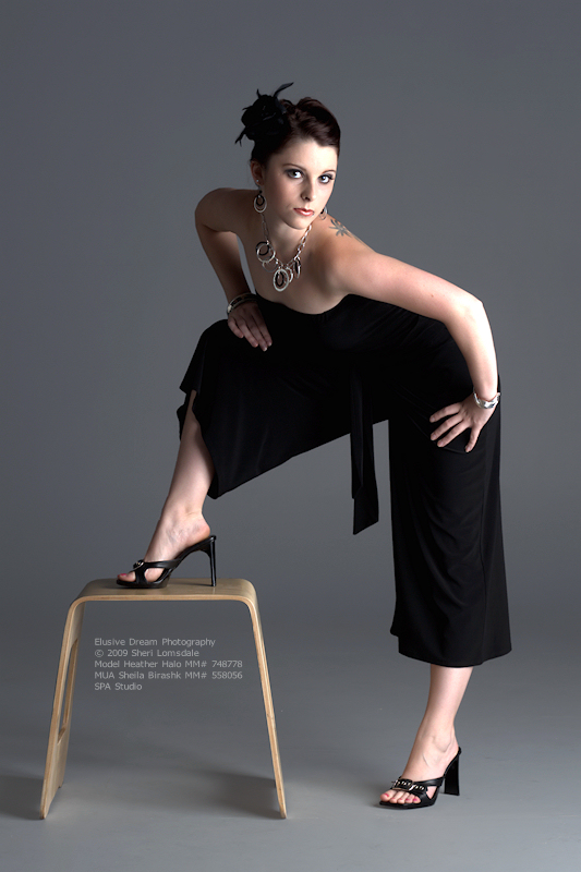 Female model photo shoot of Heather Halo by Elusive Dreams and allklier in Mukilteo, WA, makeup by Sheila Birashk MUA