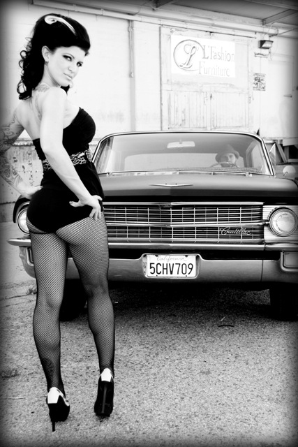 Female model photo shoot of VLV Photography and Rita Von Riot in Upland, CA