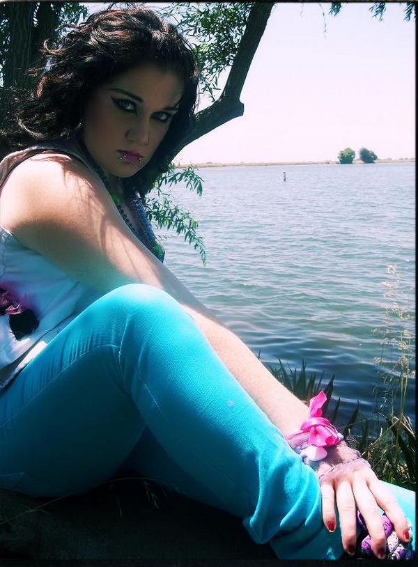 Female model photo shoot of mpain in Lake Yosmite
