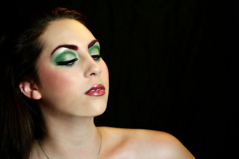 Female model photo shoot of Bombshell Mafia in Campbell, CA, makeup by Makeup Mafia
