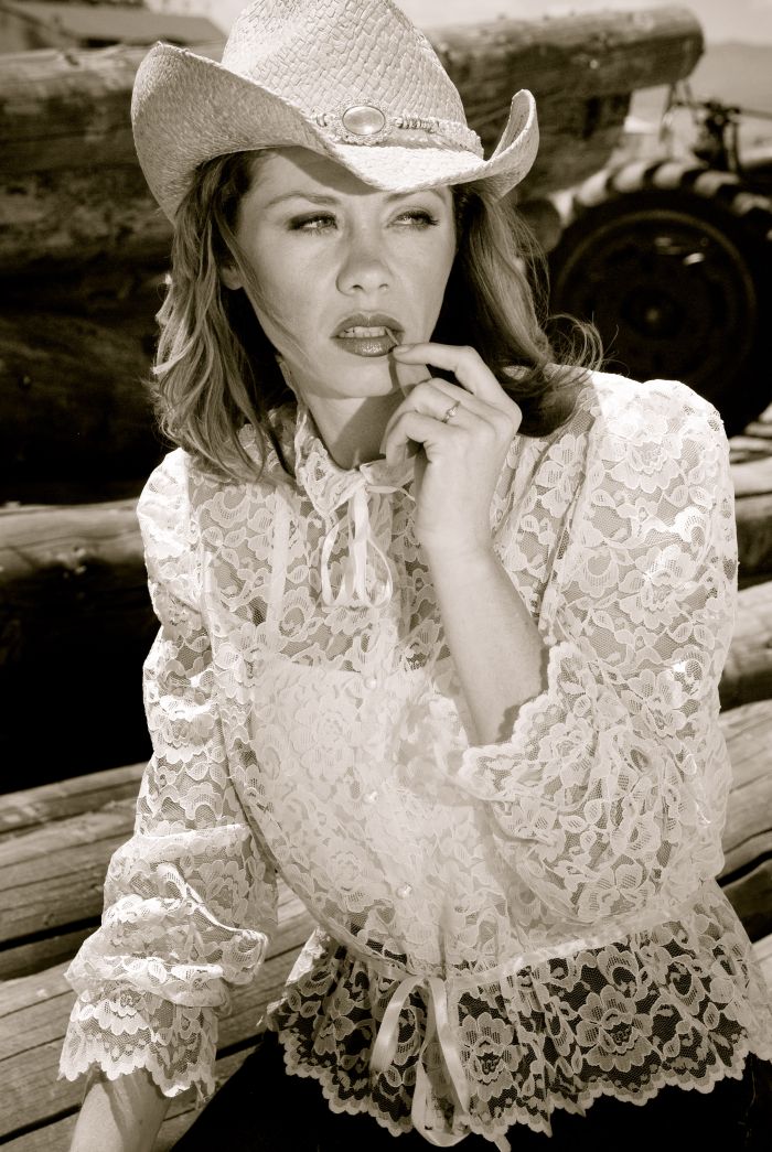 Female model photo shoot of Kris Chamberlain by LorenHigginsPhotography in Grants, NM (my place)