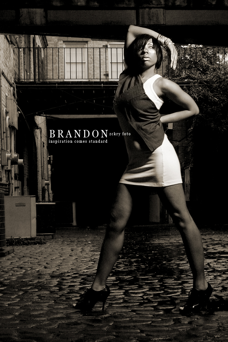 Female model photo shoot of ChaVaughn N by Brandon Zackery Imagery, makeup by Aeyes Beauty Surprise