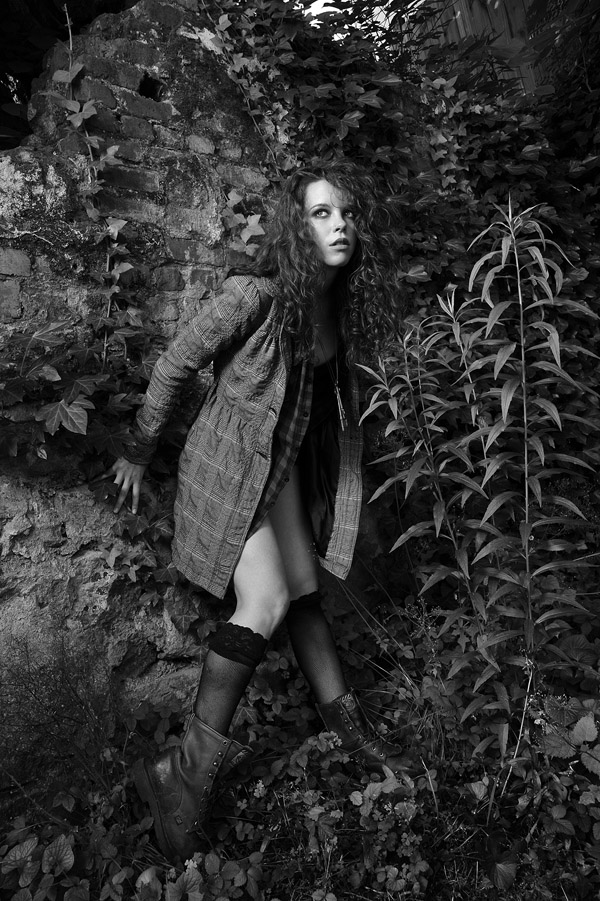 Female model photo shoot of Shana  Mortensen in Cabbage Town