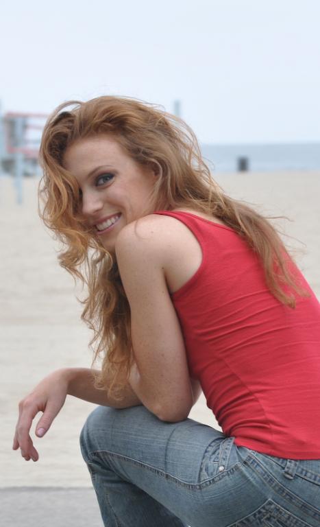 Female model photo shoot of Grace McClung by Blue Pacific in Venice Beach, CA