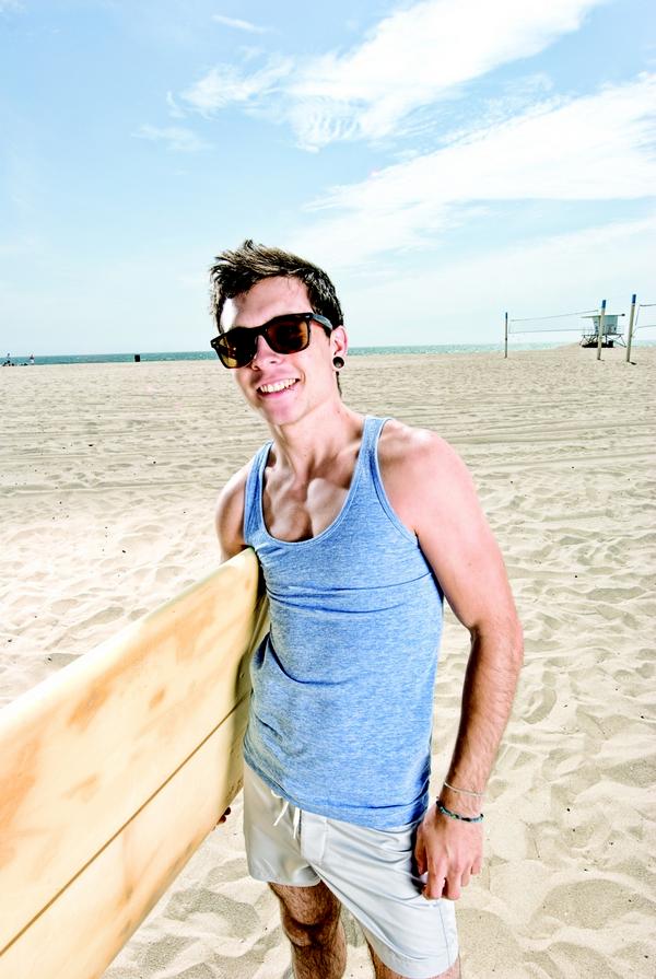 Male model photo shoot of Chris Begley by Matt Lingo in Huntington Beach , Ca