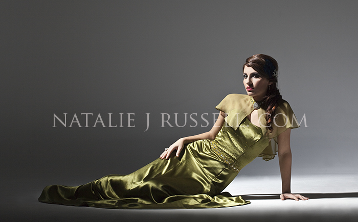 Female model photo shoot of NatalieJRussell in Melbourne, Australia, clothing designed by Brianna Walshe