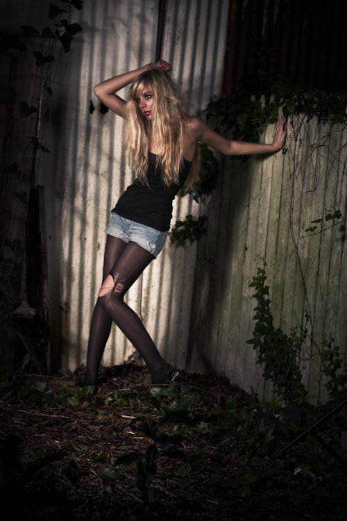 Female model photo shoot of ladycardea by Bart Cardea