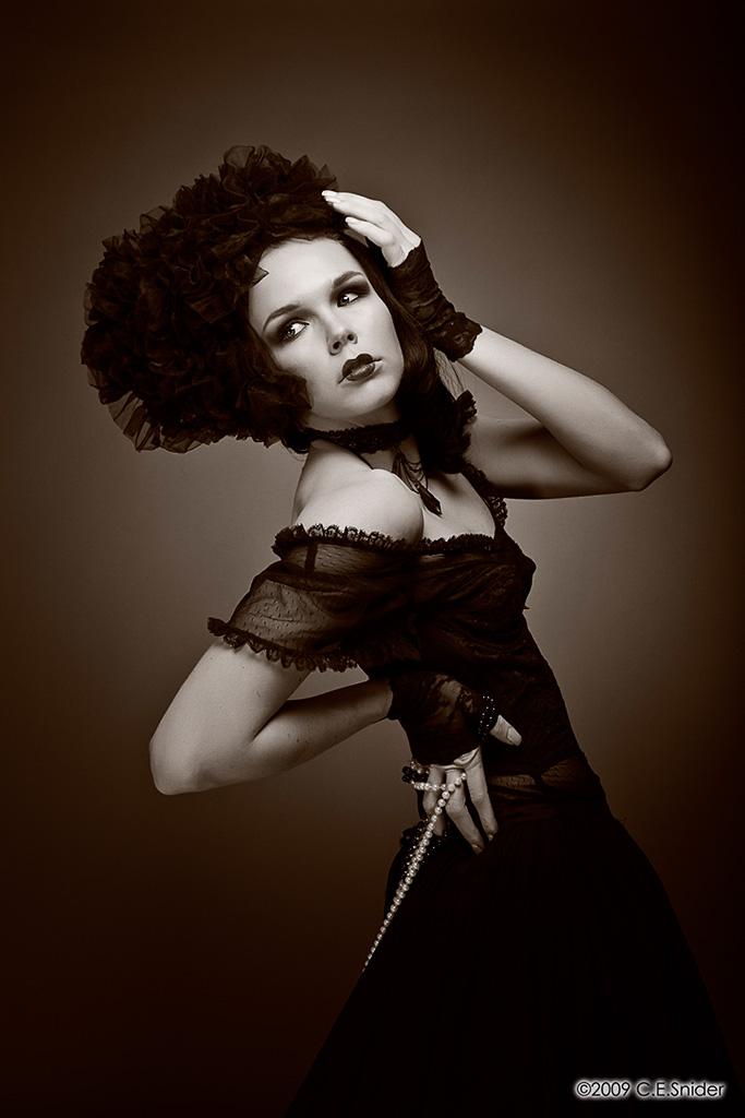 Female model photo shoot of DallasJohnson by Carl Snider, makeup by Heathyrre Kautz