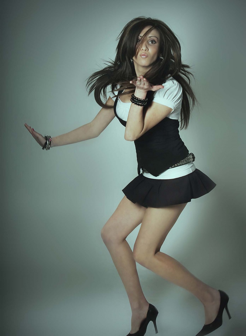 Female model photo shoot of Estrella de rock