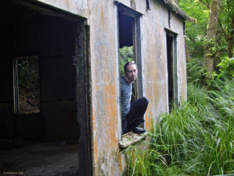 Male model photo shoot of Mylifesadream and PsychoJim in Abandoned Buildings