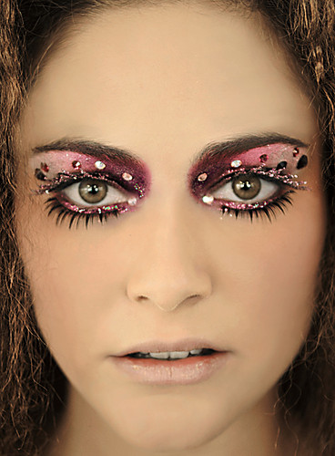 Female model photo shoot of Stefanie Make-up
