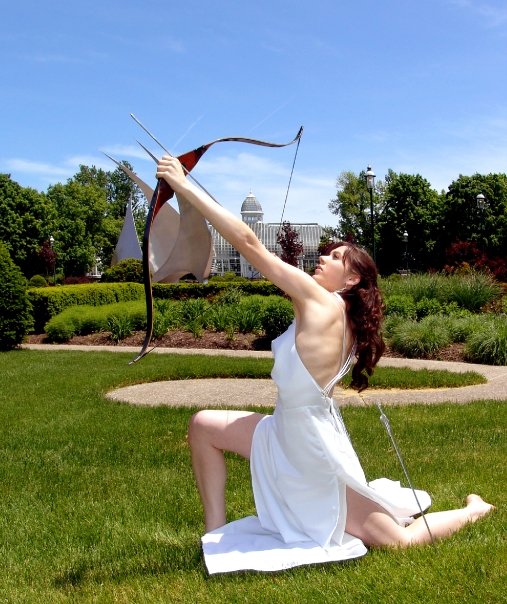 Female model photo shoot of Elektra Jamison by digital Memories in Franklin Park Conservatory