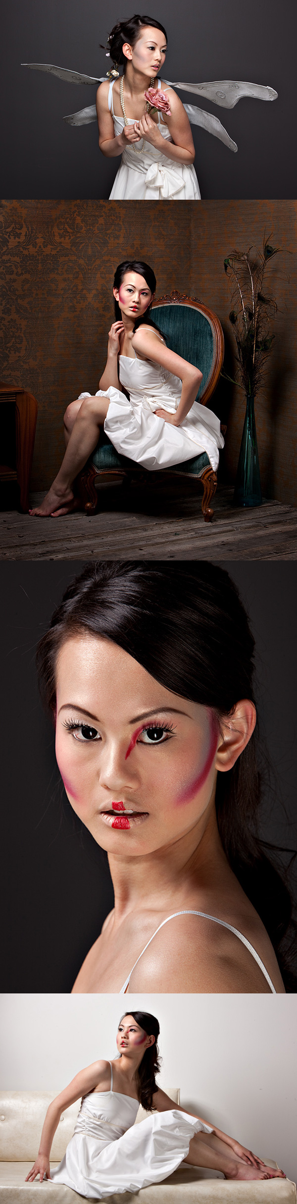 Male and Female model photo shoot of tony field and Miss Carina C in Calgary, makeup by Lisa Hehr