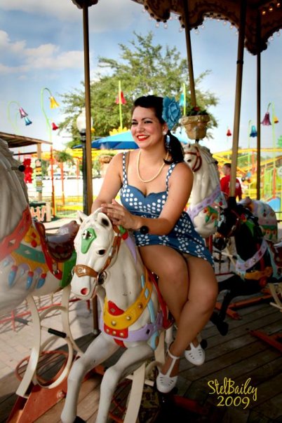 Female model photo shoot of Ashley McKibben in On a Merry Go Round in Fl
