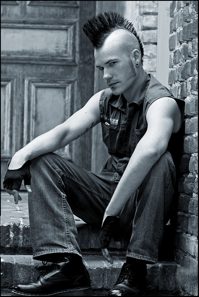 Male model photo shoot of Eli Ink by SHF