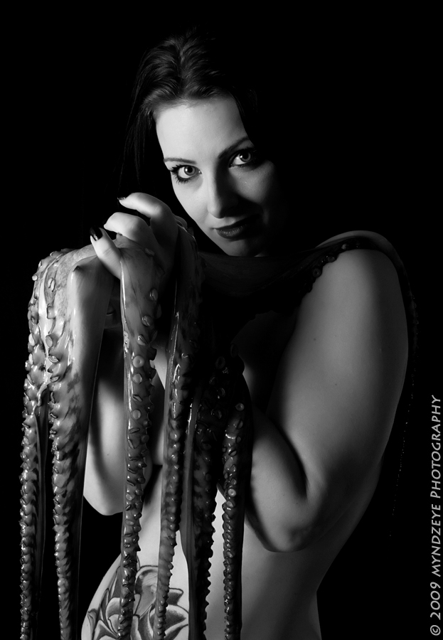 Female model photo shoot of BobbieAnn by myndzeye Photography