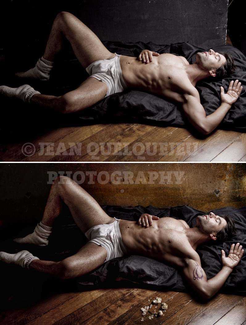 Male model photo shoot of Jean Quelquejeu