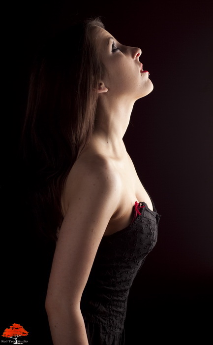 Female model photo shoot of Cherry Heresy by Carl Farmer