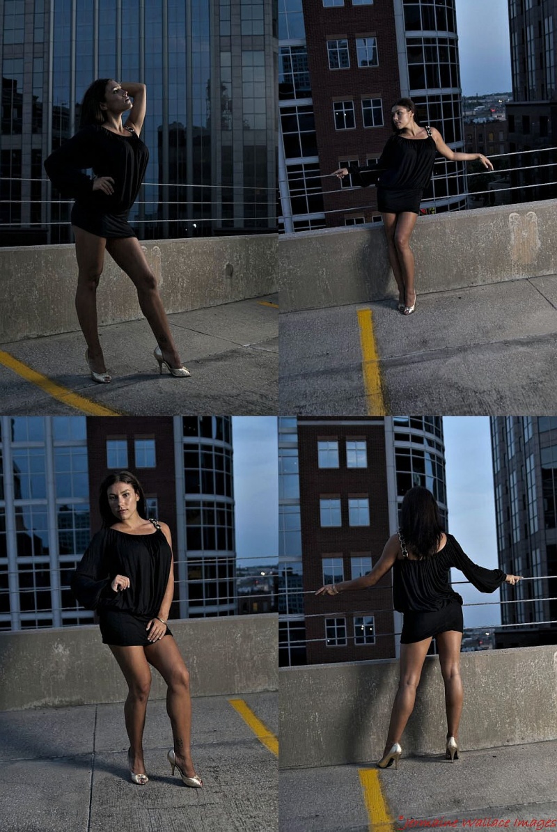 Female model photo shoot of Tia Aiyana in Downtown Nashville