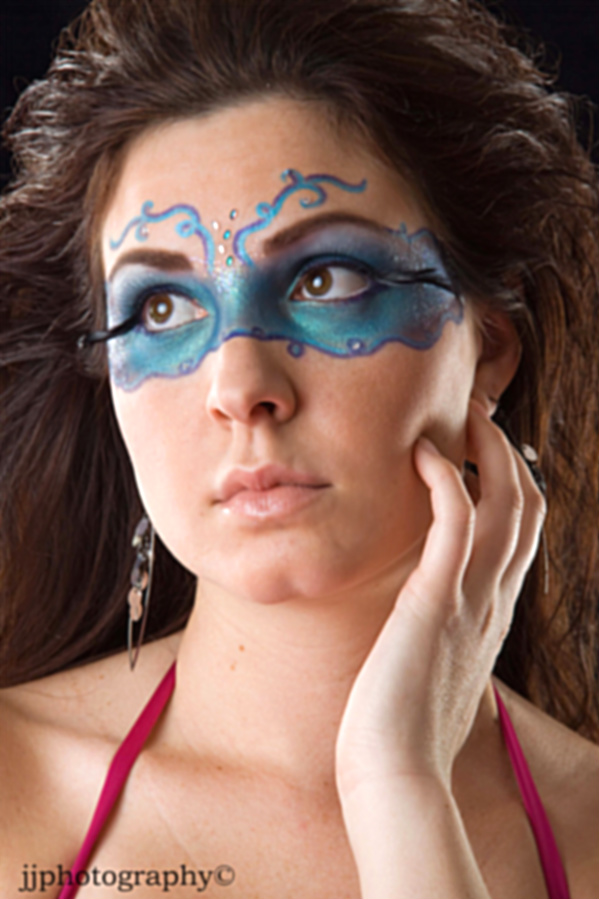 Female model photo shoot of Sugarface Cosmetics in Tampa, FL IADT Studio