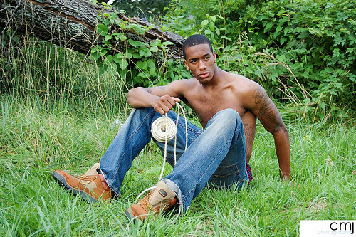 Male model photo shoot of  J Moses by Carlos the Photog