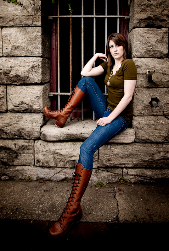 Female model photo shoot of Amanda Sledge by Ben Ross in Nashville, Tennessee