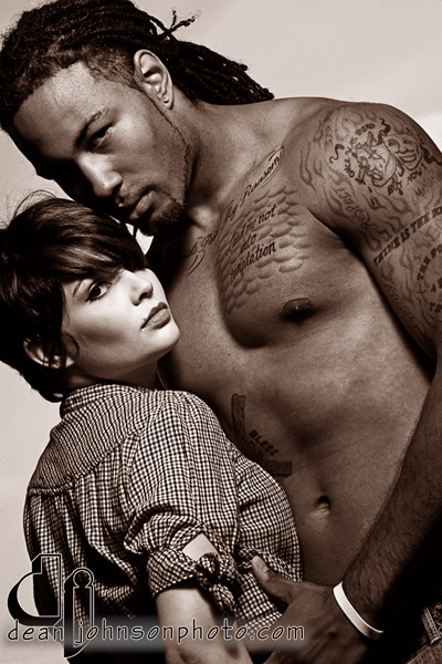 Male and Female model photo shoot of Dean Johnson Photo, Amber Rae K and Travis Lee Ferguson in HTL X