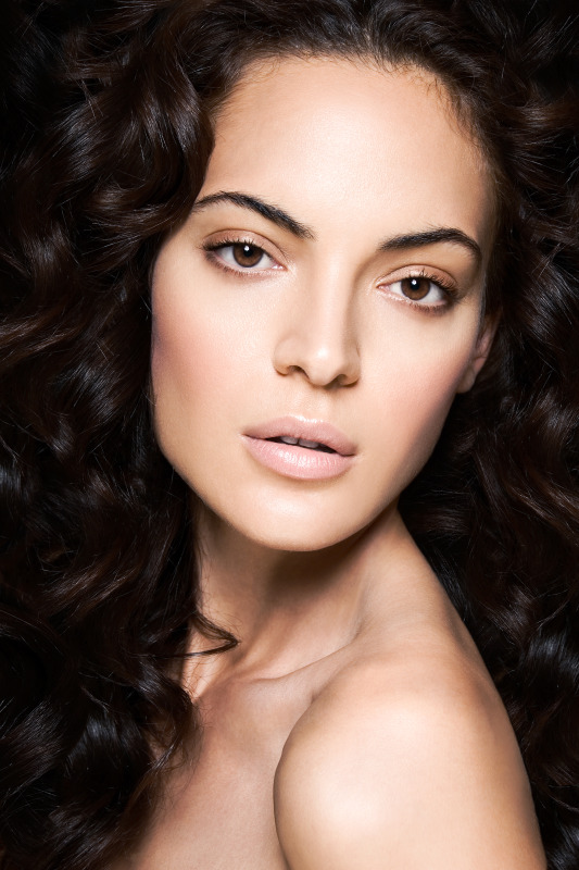 Female model photo shoot of Elisabet Mascorro by Kenny Sweeney, hair styled by Funky Hair