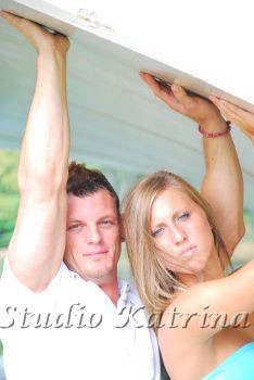 Male and Female model photo shoot of Travis Hinton and Danza Locke by EverythingLifeBrings