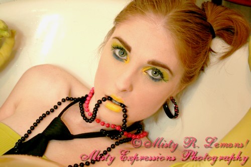 Female model photo shoot of Misty Expressions and Erin Nicole in Texas, makeup by Makeup By Becca 