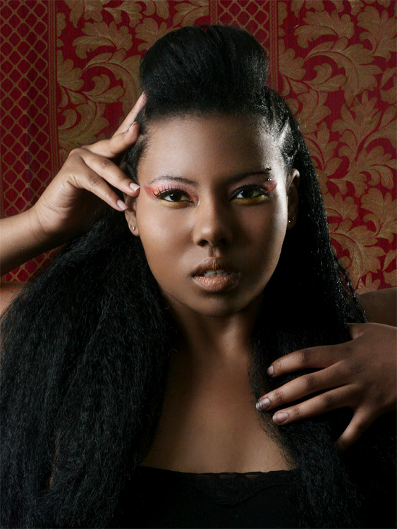 Female model photo shoot of BumbleBree Makeup by - shana c - in NJ
