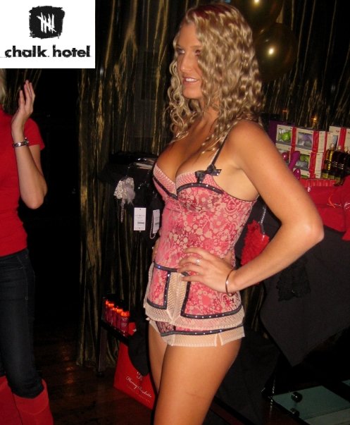 Female model photo shoot of Belinda Van Berkel in Chalk Hotel