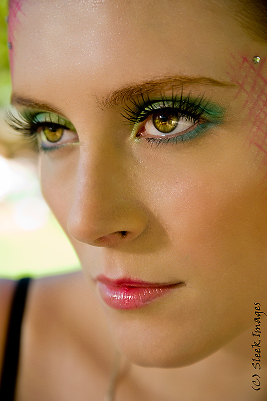 Female model photo shoot of Adina Maree by Sleek Images, makeup by Stevi Hopkins