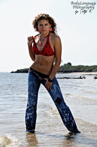 Female model photo shoot of Marisharad by BodyLanguagePhotography in Amelia Island