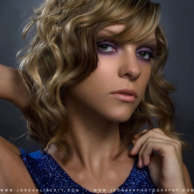 Female model photo shoot of Jasmine Coolbach by jonathan sorber, makeup by Jordan Liberty