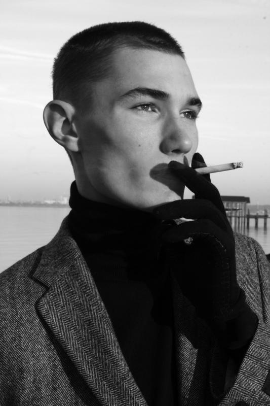 Male model photo shoot of Jeremy Ocheltree by Yves Duchamp- Homme