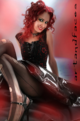 Female model photo shoot of Phaedra Etheria by Art And Faces