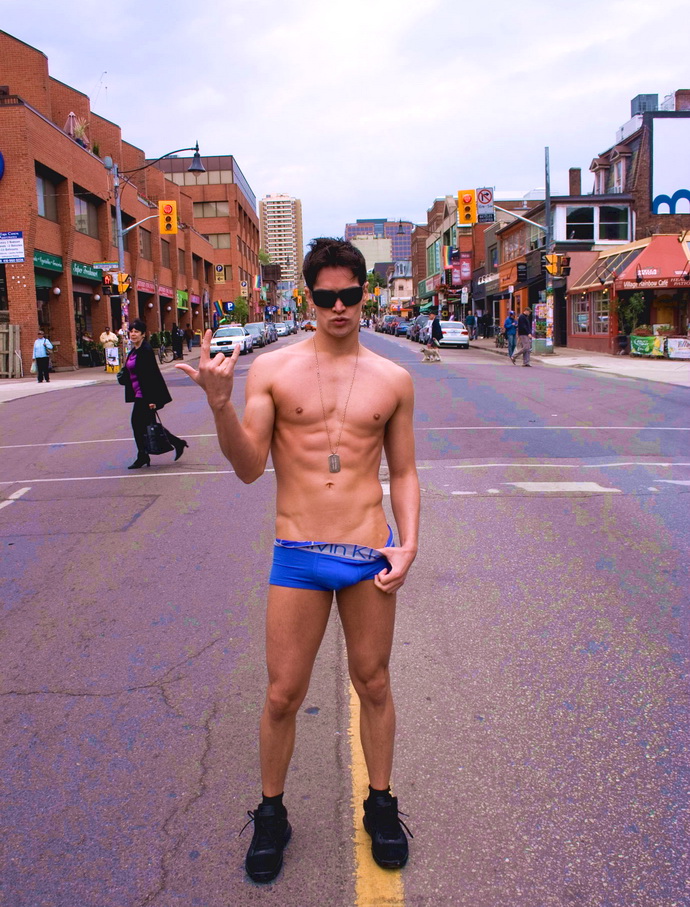 Male model photo shoot of Sergio Fernandez by Photographer 79 in Toronto Church St