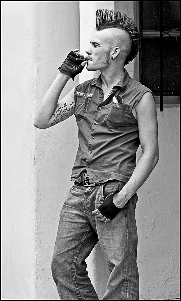 Male model photo shoot of Eli Ink by SHF