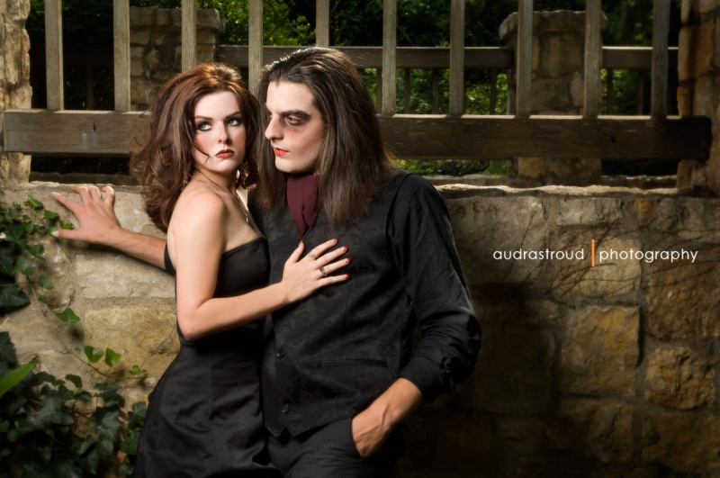Male and Female model photo shoot of Nabil Habchi and Erin Mishelle by AudraStroud in Dallas, TX, makeup by Traci Moore