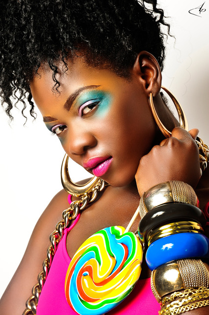 Female model photo shoot of Agyeiwaa by ASTONishing Photography, makeup by BRUSHES TO THE FACE 