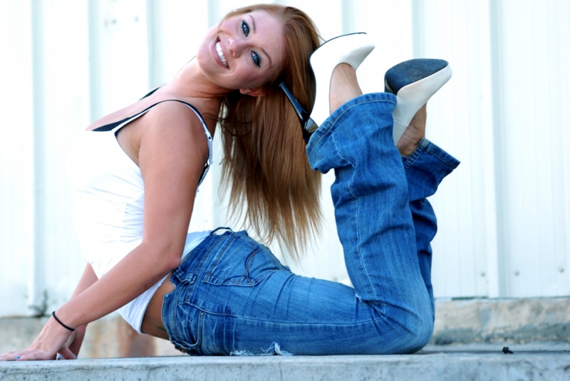 Female model photo shoot of Tiffany Nicole132 in Downtown Fayetteville