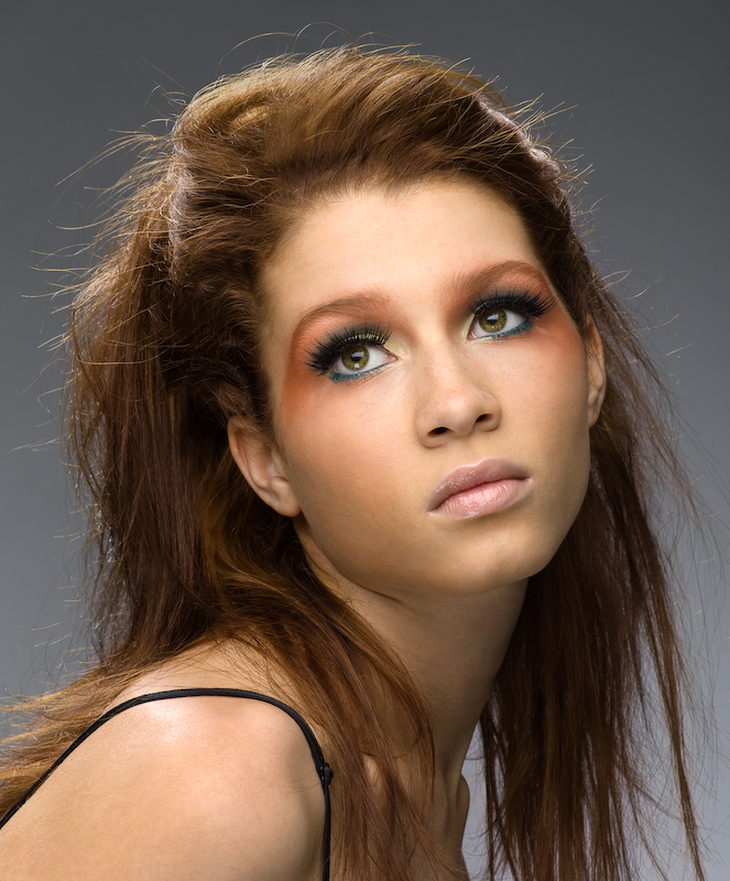 Female model photo shoot of Chelsea Mayall by iOboka, makeup by Gia Lane