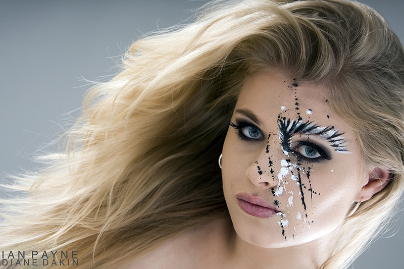 Female model photo shoot of Peta Kodesova by extra_mayo in UK, makeup by Diane Dakin MUA