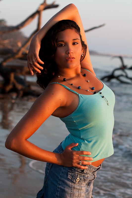 Female model photo shoot of Mely Jaye by Mer Soleil Photography in Little Talbot Island