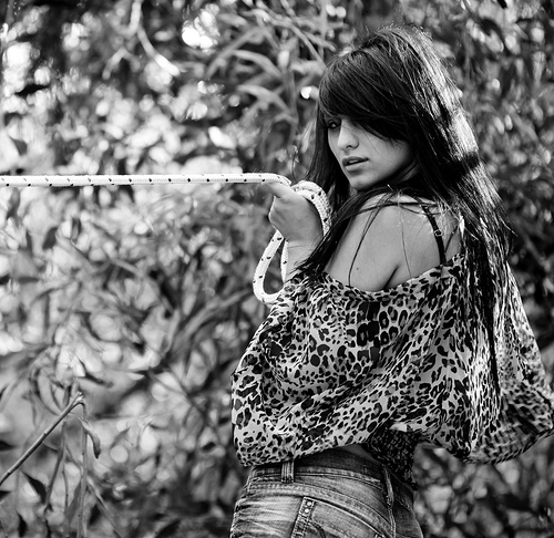 Female model photo shoot of Souzana Psd